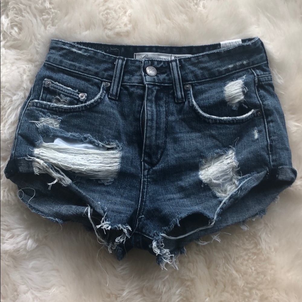 Lovers and friends denim shorts